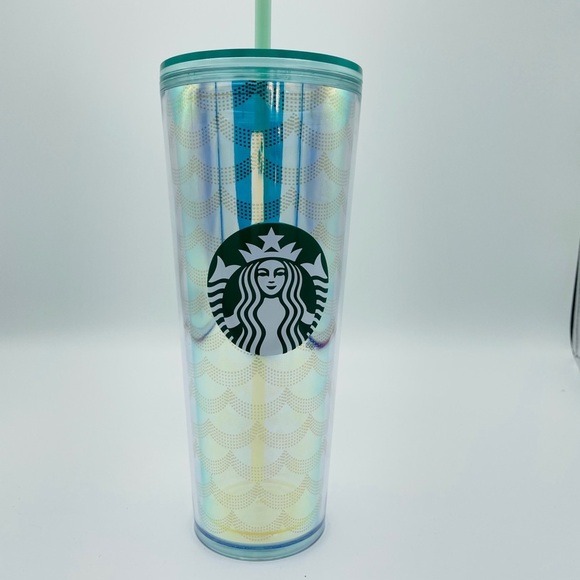 NEW Starbucks Mermaid Holiday Iridescent Rainbow - Picture 1 of 6